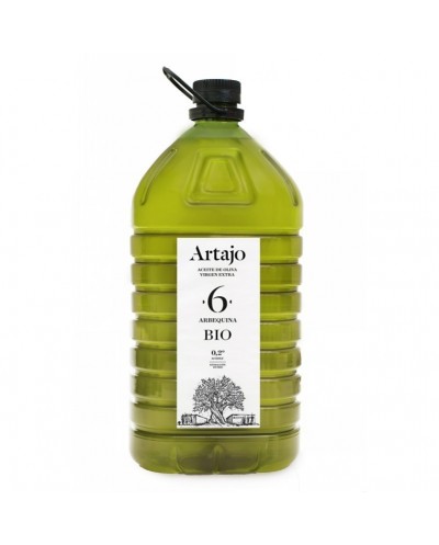 Aceite oliva virgen extra albador maduro 6 ARTAJO PET 5 L BIO