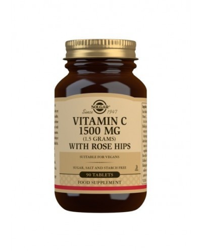Rose Hips C 1500 mg SOLGAR 90 comprimidos